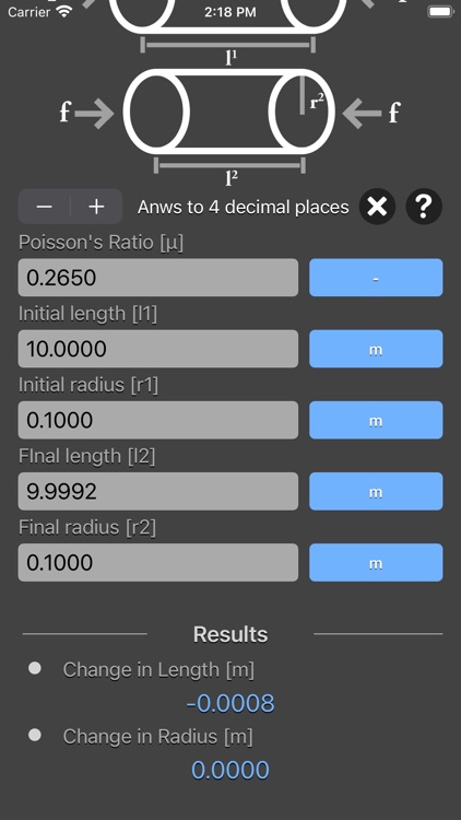 Poisson Ratio Calculator