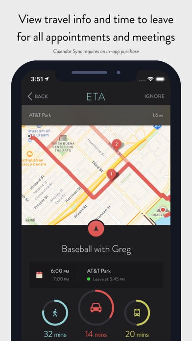 ETA - Arrive on time ETA - Arrive on time
