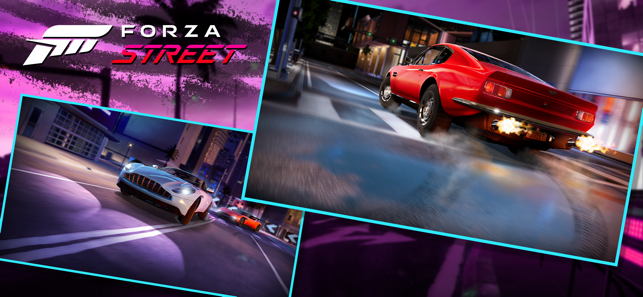 Forza Street: Klepnutím spustíte snímek obrazovky závodu