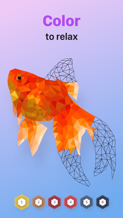 POLYGON - Paint by Number Game screenshot-0
