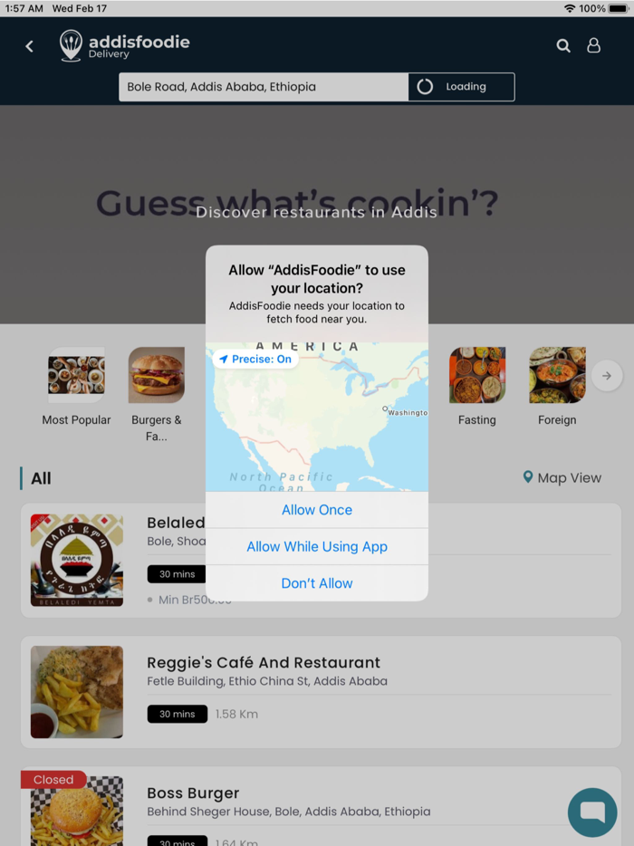 Addis Foodie Delivery