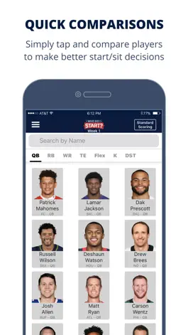 Game screenshot FantasyPros Who Do I Start? mod apk