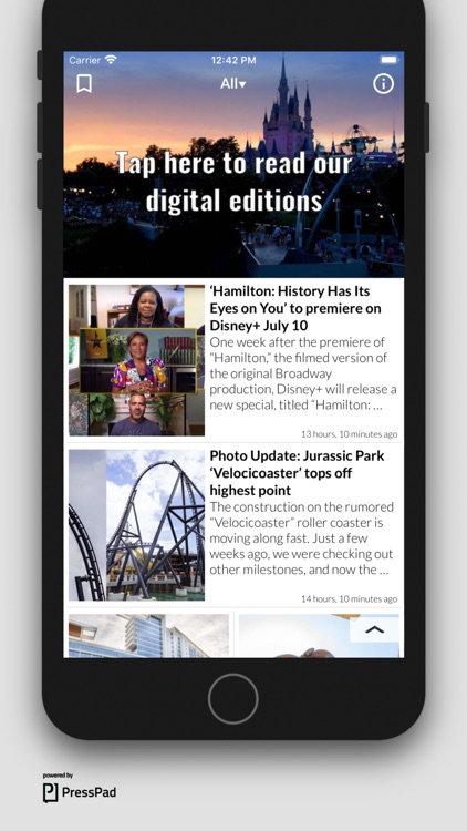 Attractions Magazine app