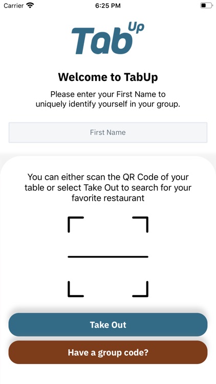 TabUp - Tab | Order | Pay