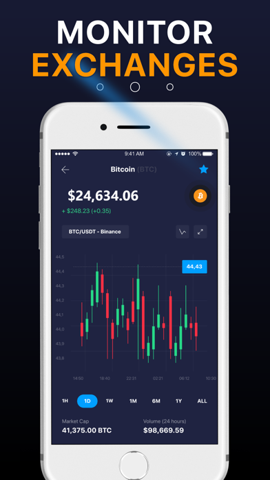 Realtime Crypto Market Tracker screenshot 3