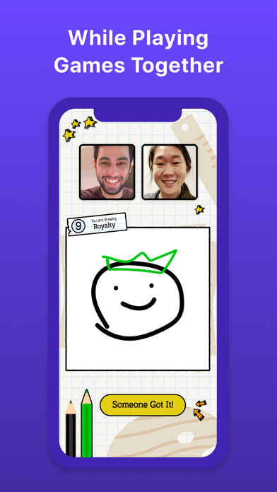 Bunch Group Video Chat & Games for iPhone