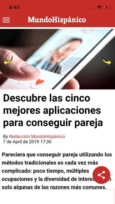 How to cancel & delete MundoHispánico from iphone & ipad 1
