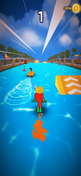 Game screenshot Water Ski Race mod apk
