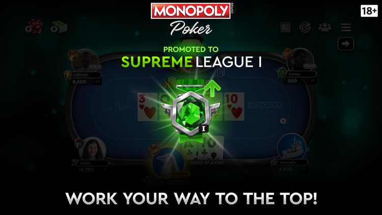MONOPOLY Poker - Texas Holdem screenshot-5