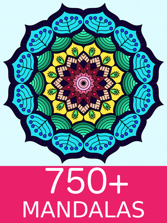 mandala coloring pages games  app price drops