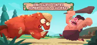 Captura de Pantalla 1 Dino Bash: defensa y lucha iphone