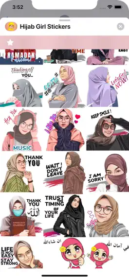 Game screenshot Hijab Girl Stickers mod apk