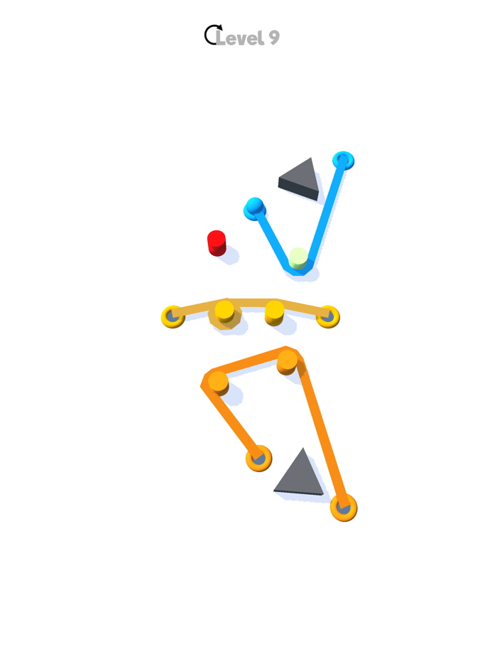 Draw Rope 3D -The Color Tangle