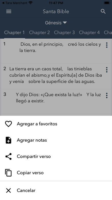 Santa Biblia en Español screenshot 3