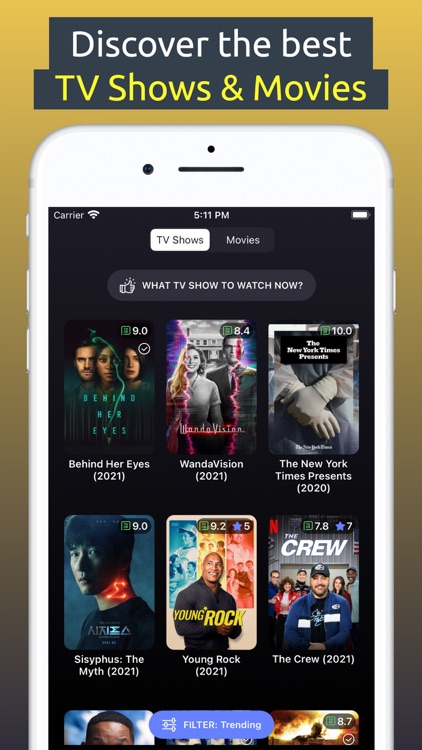 TVSofa: Track Shows & Movies