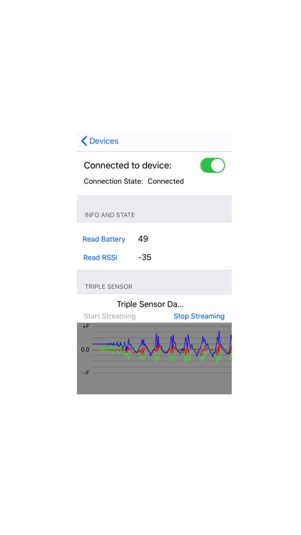 Metawear Gait Streaming