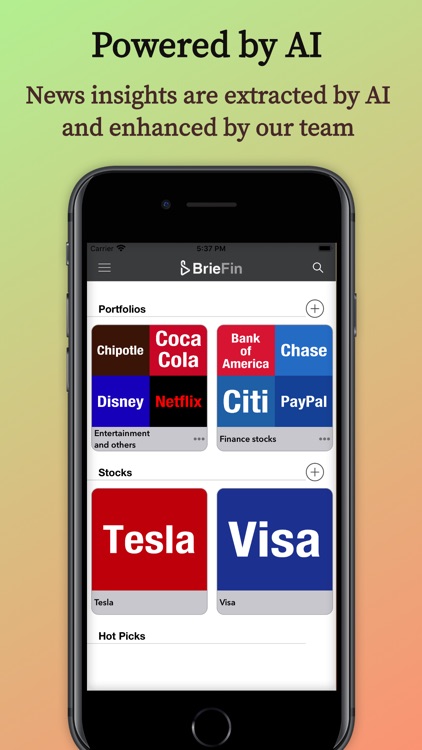 BrieFin - Stock News Nuggets screenshot-4