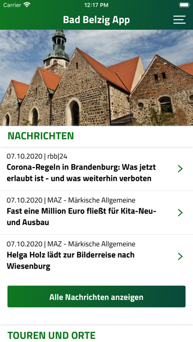 Bad Belzig App screenshot 2