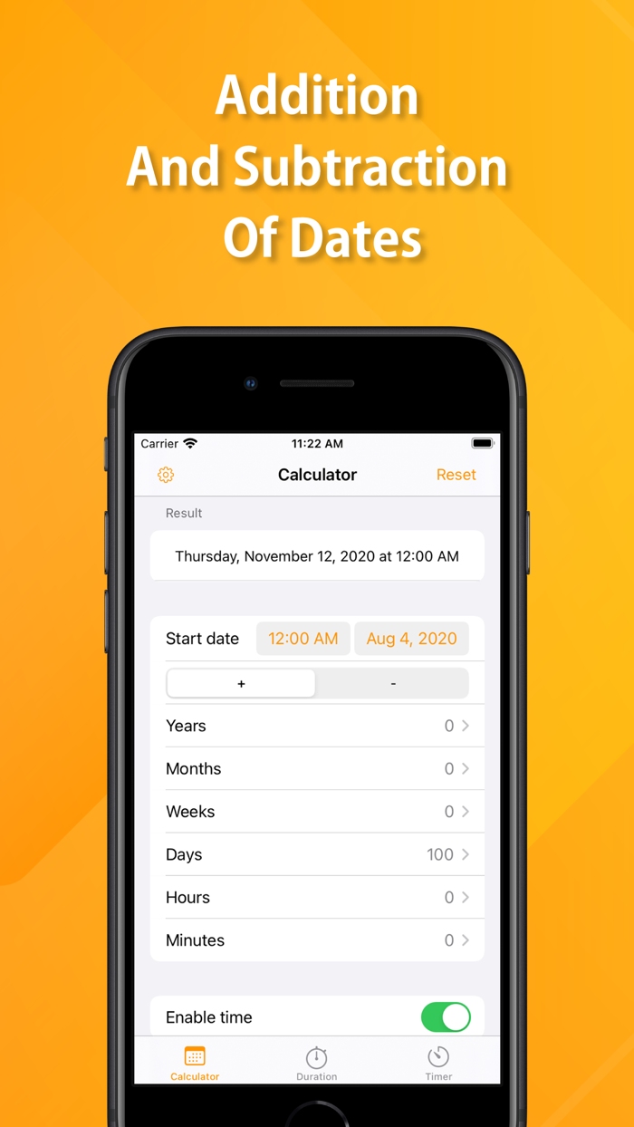 Calculator for Date and Time