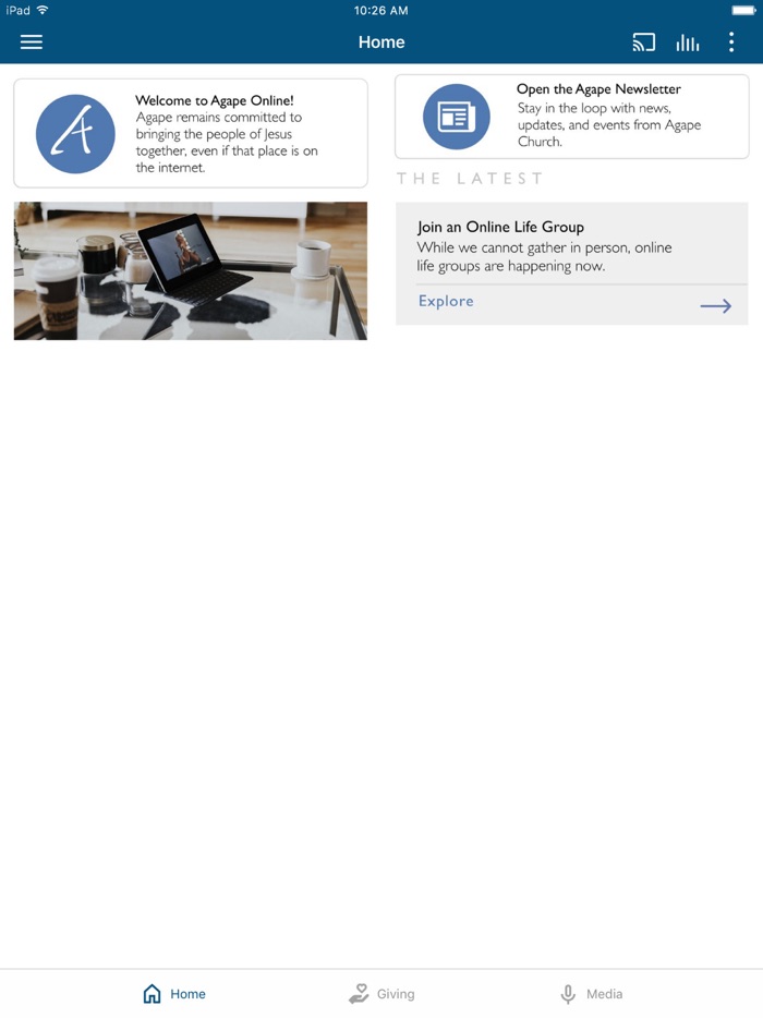Agape Christian Church App