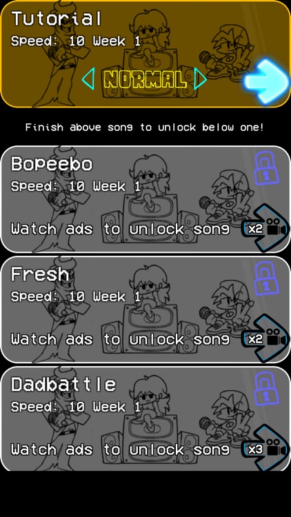 Music Arrow : FNF Game screenshot-3