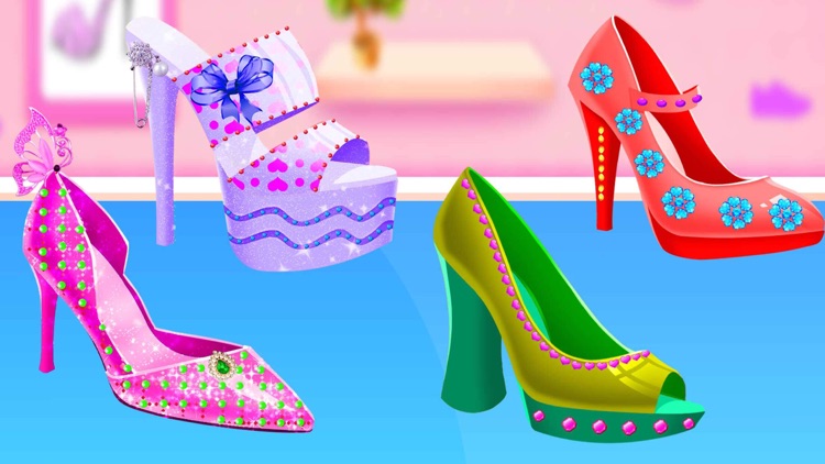Fashion Shoes Design-Girl Game screenshot-4