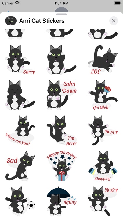 Anri Cat Stickers