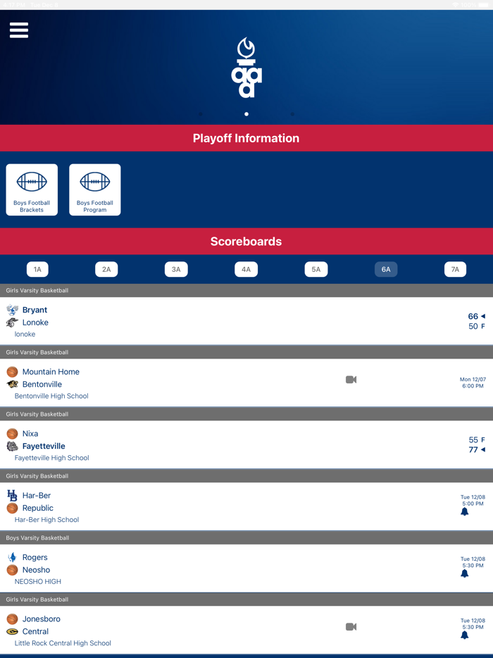 Arkansas Activities Assoc