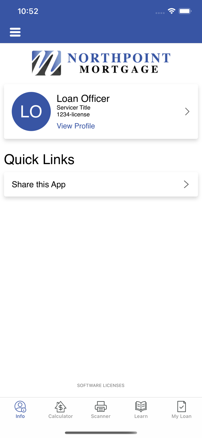 Northpoint Mortgage App