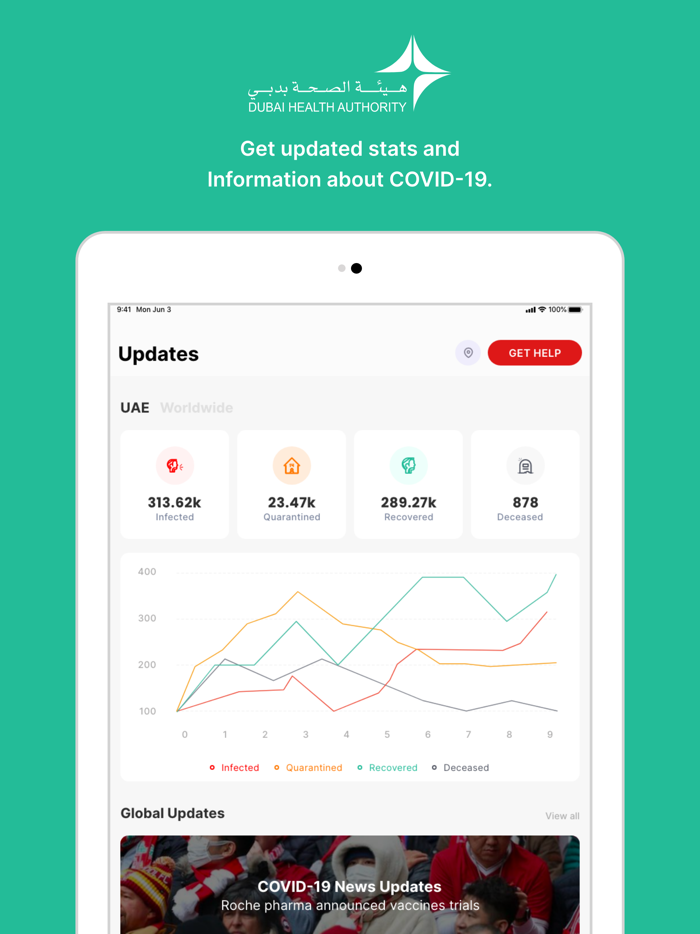 COVID19 - DXB Smart App