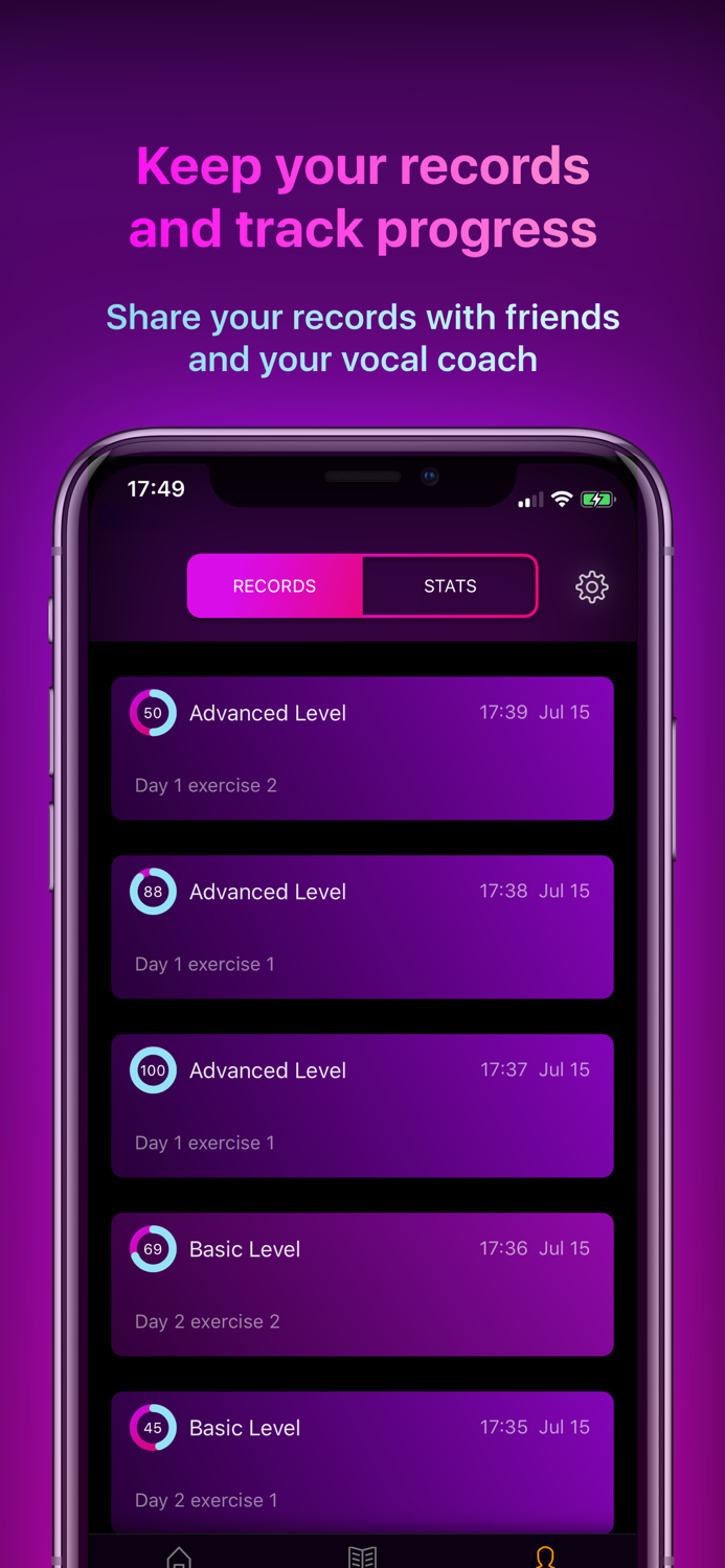 Vocal Workout Singing lessons