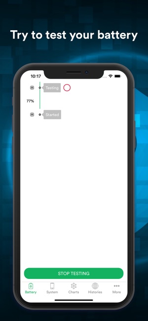 Battery Testing On The App Store
