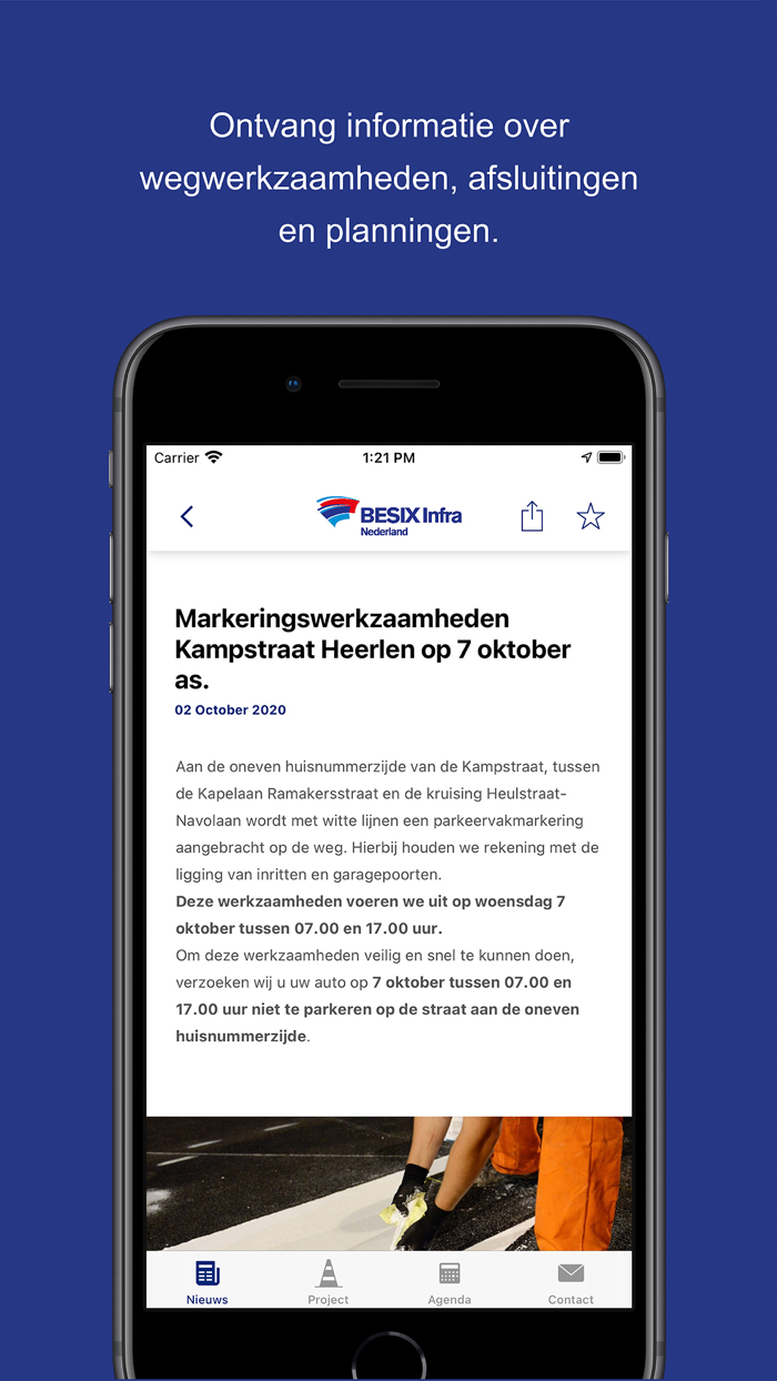 Besix Infra Omgevingsapp