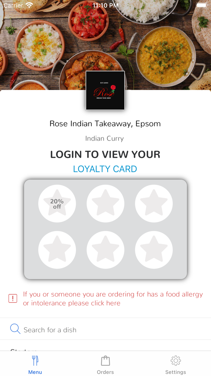 Rose Indian Takeaway, Epsom