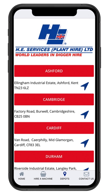 H.E. Services Plant Hire