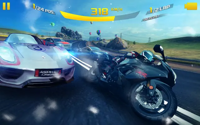 Asphalt 8: Real Racing Game, game for IOS