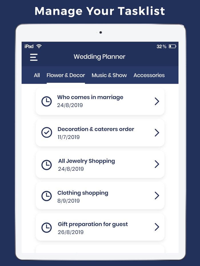 Wedding Planner for Bridal