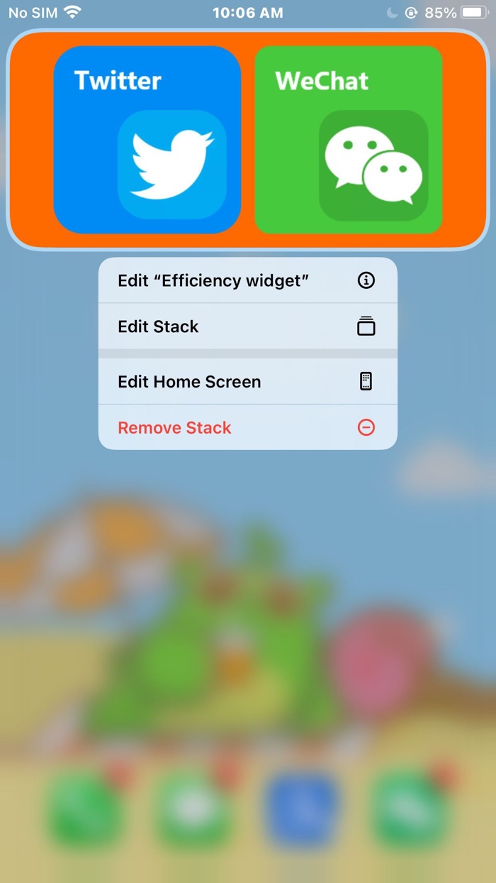 Efficiency widget-Handy tools