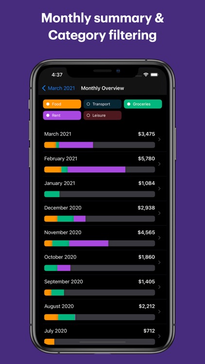 Simpler Expense Manager screenshot-3