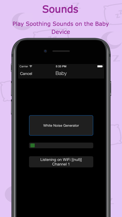 Screenshot of Baby Monitor iSitter5