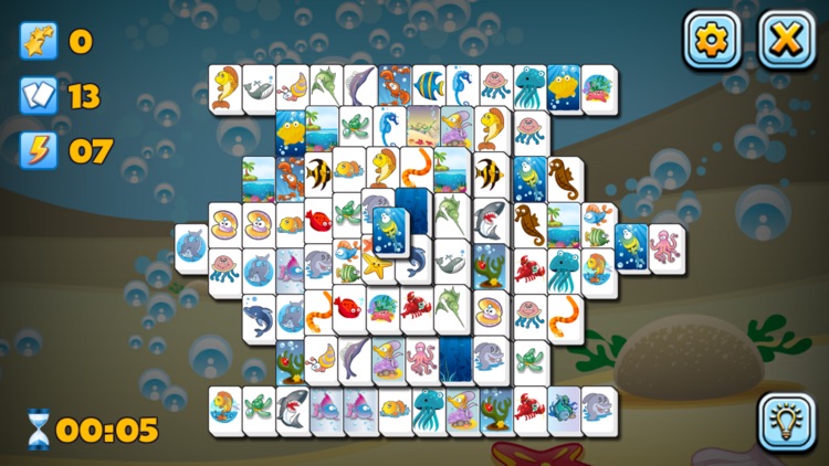 Undersea Mahjong screenshot-4