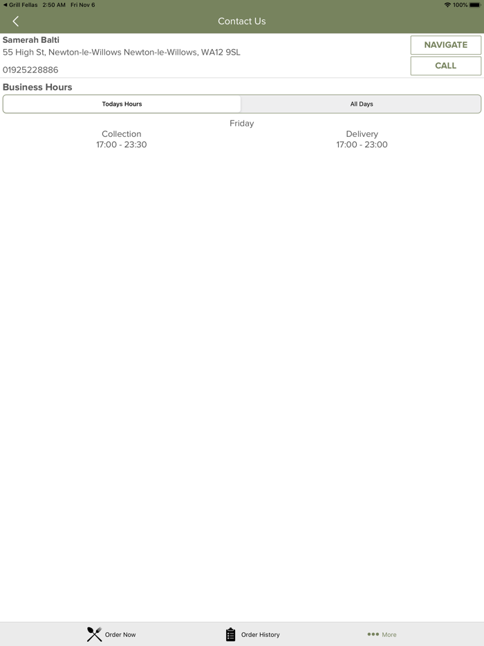 Samerah Balti-WA12 9SL