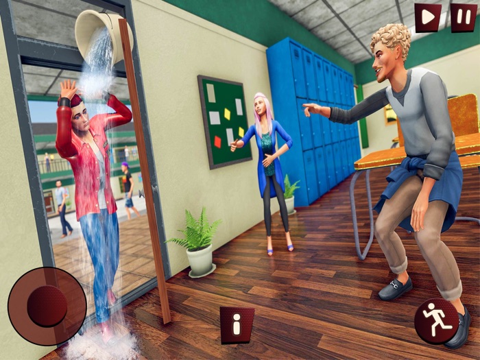 高 学校 匪徒 欺负 男孩