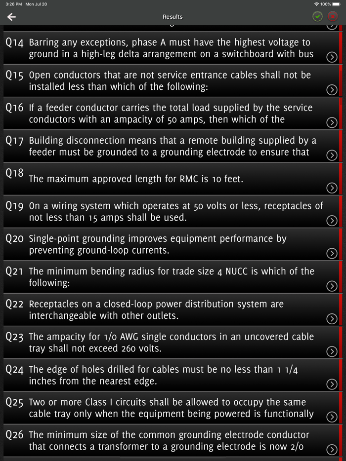 Master Electrician Exam 2020