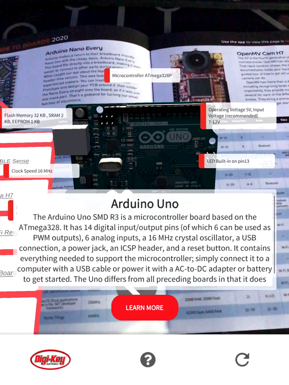 Digi-Key AR Boards Guide 2020 screenshot 4
