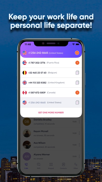 GSM+ Second Phone Number screenshot-7