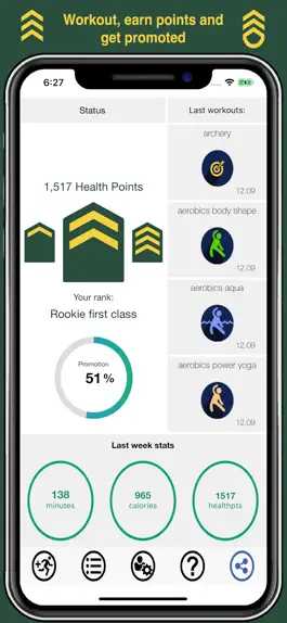 Game screenshot Fit Rank, promote your health mod apk