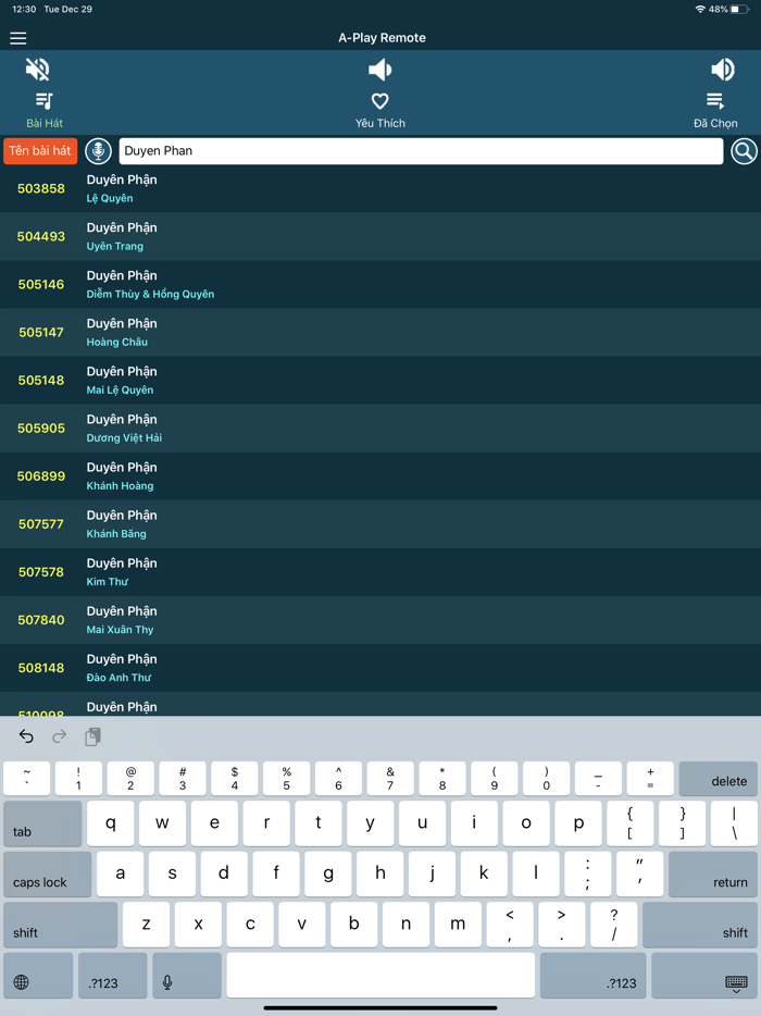 A-Play Remote Control