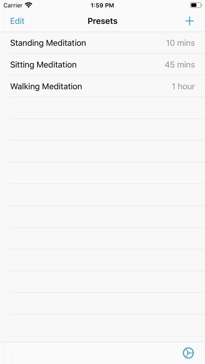 Preset Meditation Timer screenshot-0
