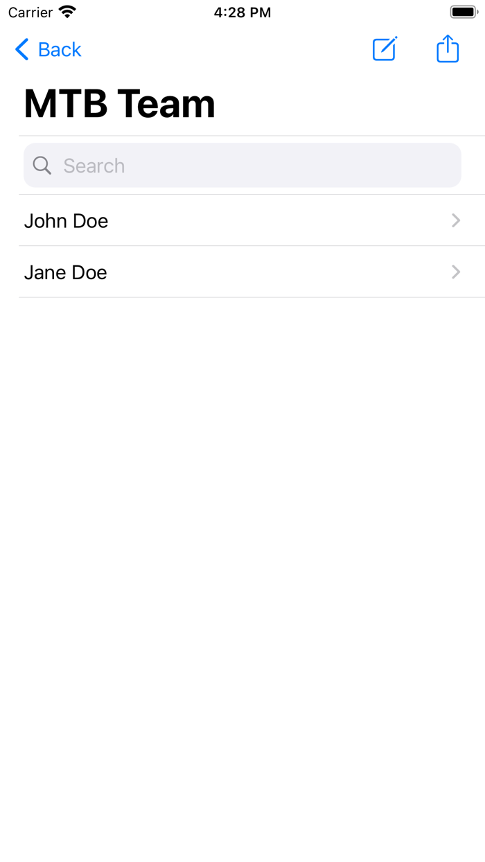Emergency Contact List
